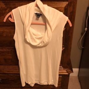 So cute!  Soft cowl neck tunic